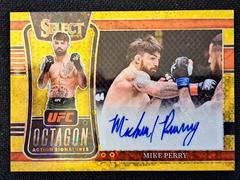 Mike Perry [Gold Disco] Ufc Cards 2022 Panini Select UFC Octagon Action Signatures Prices