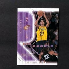 Jamison Brewer Basketball Cards 2001 Spx Prices