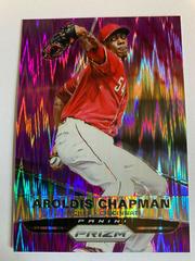 Aroldis Chapman [Blue Baseball Prizm] #29 Baseball Cards 2015 Panini Prizm Prices