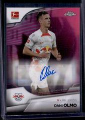 Dani Olmo [Magenta] Soccer Cards 2022 Topps Chrome Bundesliga Autographs Prices