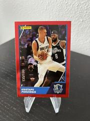 Kristaps Porzingis [Red] #14 Basketball Cards 2021 Panini NBA Card Collection Prices