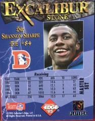 Shannon Sharpe [S & S Gold] #96 Football Cards 1995 Collector's Edge Excalibur Prices