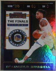 D'Angelo Russell [The Finals Ticket] Basketball Cards 2019 Panini Contenders Prices
