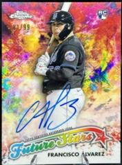 Francisco Alvarez #FSA-FA Baseball Cards 2023 Topps Chrome Future Stars Autographs Prices