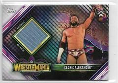 Cedric Alexander Wrestling Cards 2019 Topps WWE Road to Wrestlemania Mat Relics Prices