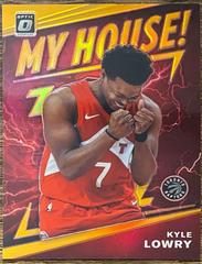 Kyle Lowry [Orange] Basketball Cards 2019 Panini Donruss Optic My House Prices