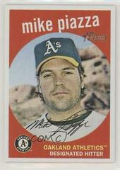 Mike Piazza #93 Baseball Cards 2008 Topps Heritage Prices
