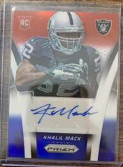 Khalil Mack [Red White and Blue Prizm] #AR-KM Football Cards 2014 Panini Prizm Autograph Rookies Prices