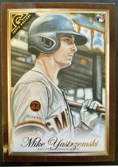 Mike Yastrzemski [Wood] #102 Baseball Cards 2019 Topps Gallery Prices