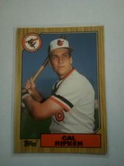 Cal Ripken Jr. Baseball Cards 1987 Topps Tiffany Prices