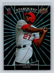 Vladimir Guerrero [Blue Uncommon] #SQ-25 Baseball Cards 2009 Upper Deck Starquest Prices