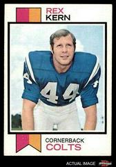 Rex Kern #28 Football Cards 1973 Topps Prices