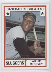 Willie McCovey [Tan Back] #6 Baseball Cards 1982 TCMA Greatest Sluggers Prices