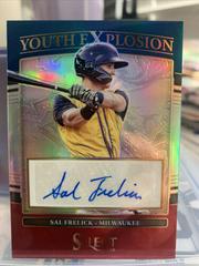 Sal Frelick [Tri Color] #YES-SF Baseball Cards 2022 Panini Select Youth Explosion Signatures Prices