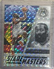 James Harden [White] #4 Basketball Cards 2022 Panini Mosaic Stare Masters Prices