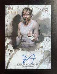 Dean Ambrose Wrestling Cards 2018 Topps WWE Undisputed Autographs Prices