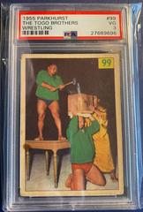 The Togo Brothers #99 Wrestling Cards 1955 Parkhurst Prices