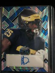 Hassan Haskins[Crystal Parallel] Football Cards 2022 Leaf Metal Draft Autographs Prices