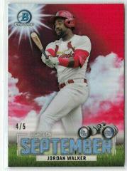 Jordan Walker [Red] #SOS-19 Baseball Cards 2023 Bowman Sights on September Prices