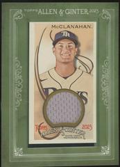 Shane McClanahan #MFR-SM Baseball Cards 2023 Topps Allen & Ginter Mini Framed Relics Prices