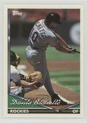 Dante Bichette #468 Baseball Cards 1994 Topps Prices