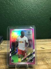 Amadou Haidara [Pink] Soccer Cards 2020 Topps Chrome UEFA Champions League Prices
