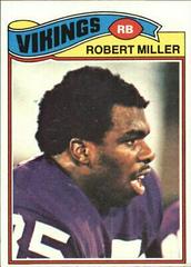 Robert Miller #191 Football Cards 1977 Topps Prices