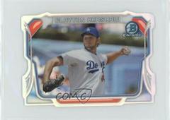Clayton Kershaw [Die Cut] Baseball Cards 2014 Bowman Chrome Mini Chrome Prices