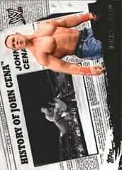 John Cena Wrestling Cards 2010 Topps WWE History Of Prices