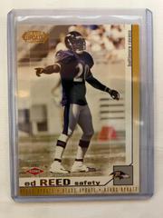 Ed Reed #19 Football Cards 2002 Pacific Heads Up Prices