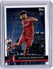 Nicholas Gioacchini #BCS-18 Soccer Cards 2023 Topps MLS Big City Strikers Prices