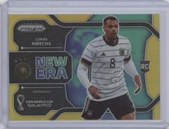 Lukas Nmecha [Gold] Soccer Cards 2022 Panini Prizm World Cup New Era Prices