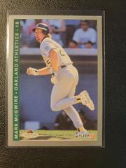 Mark McGwire #46 Baseball Cards 1993 Fleer Fruit of the Loom Prices