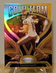 Cooper Kupp [Gold] #GT-18 Football Cards 2022 Panini Certified Gold Team Prices