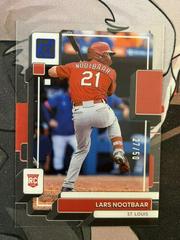 Lars Nootbaar [Blue] Baseball Cards 2022 Panini Chronicles Clearly Donruss Prices