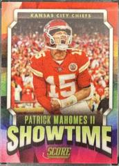 Patrick Mahomes II #ST-1 Football Cards 2023 Panini Score Showtime Prices