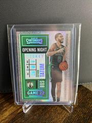 Jayson Tatum [Opening Night Ticket] Basketball Cards 2020 Panini Contenders Prices