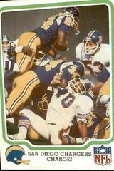 San Diego Chargers [Charge!] #47 Football Cards 1979 Fleer Team Action Prices