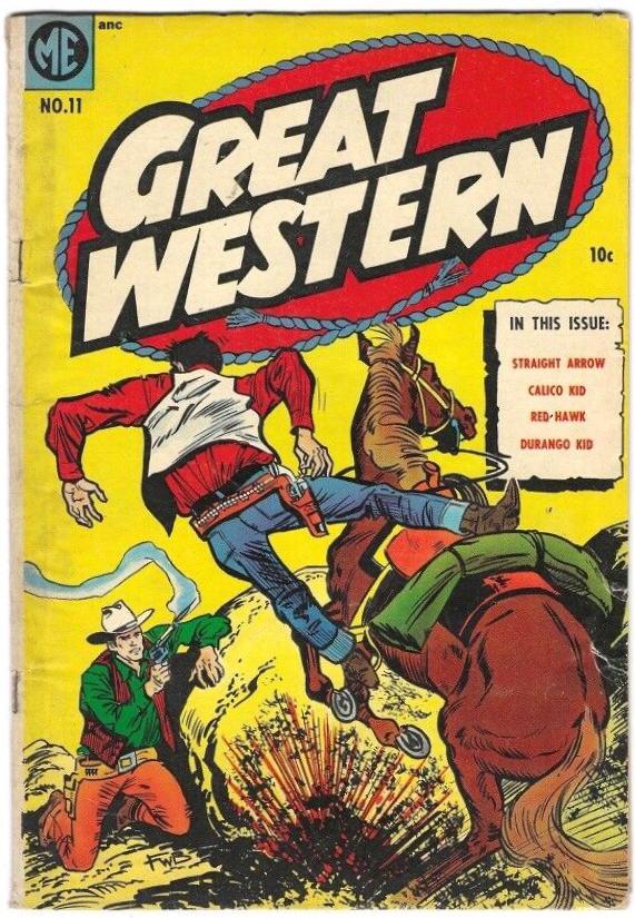 Great Western #11 (1954) Comic Books Great Western