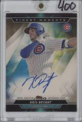 Kris Bryant Baseball Cards 2020 Topps Finest Moments Autographs Prices
