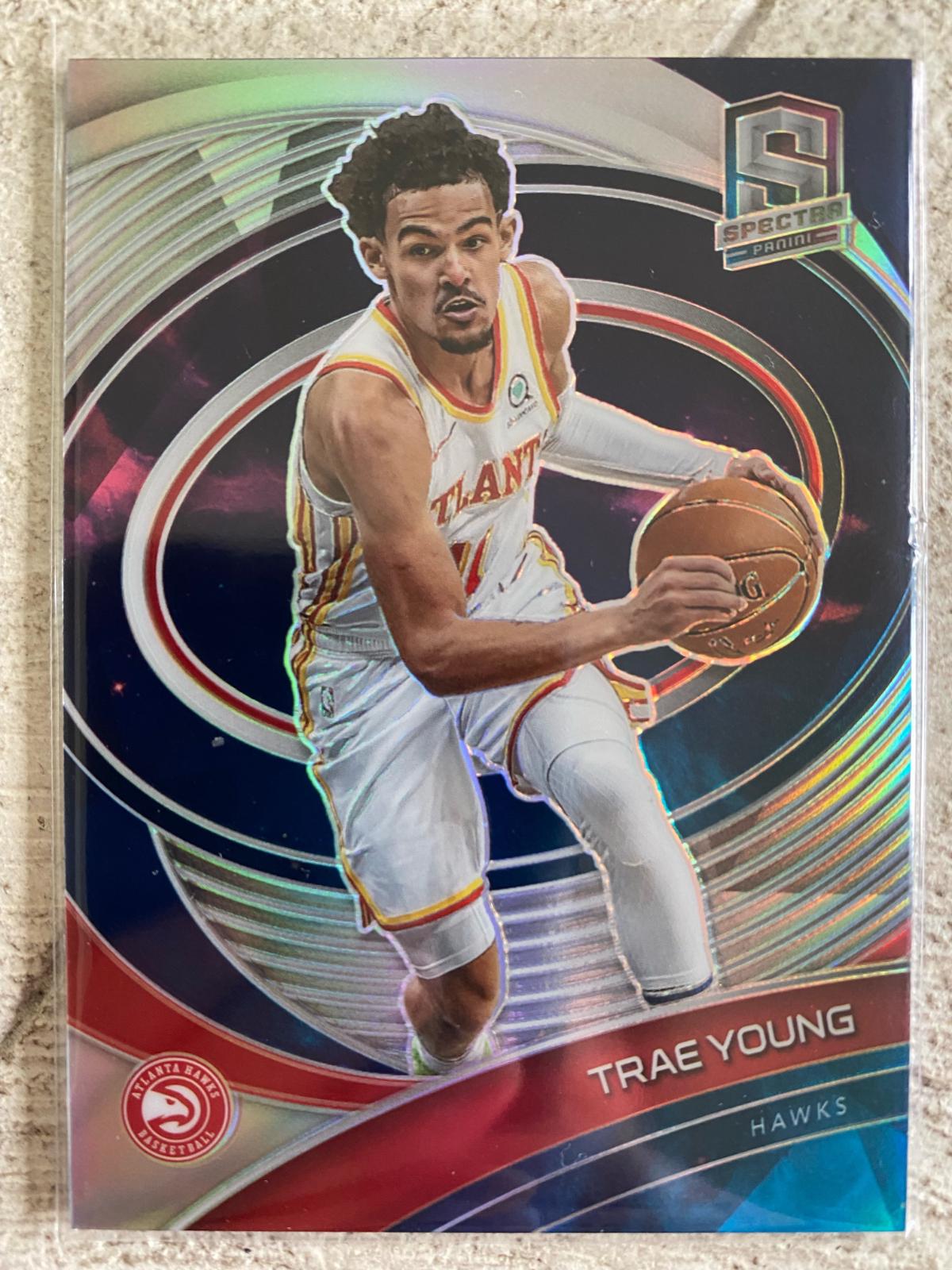 Trae Young [Nebula] #17 Prices | 2020 Panini Spectra | Basketball Cards
