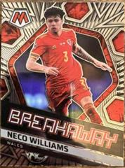Neco Williams Soccer Cards 2021 Panini Mosaic Road to FIFA World Cup Breakaway Prices