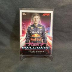 Max Verstappen [] #FOB-MV Racing Cards 2022 Topps Formula 1 Flash of Brilliance Prices
