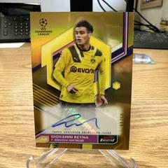 Giovanni Reyna [Gold] #A-GR Soccer Cards 2022 Topps UEFA Club Competitions Autographs Prices