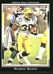 Ahman Green [Black] #287 Football Cards 2006 Topps Total Prices