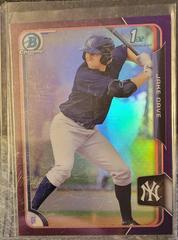 Jake Cave [Purple Refractor] Baseball Cards 2015 Bowman Chrome Prospects Prices