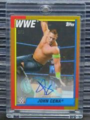 John Cena Wrestling Cards 2021 Topps Heritage WWE Autographs Prices
