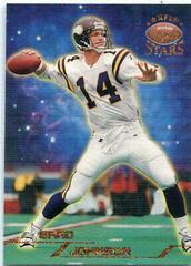 Brad Johnson [Gold Rainbow] #131 Football Cards 1998 Topps Stars Prices