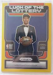 Jordan Hawkins [Gold] #9 Basketball Cards 2023 Panini Prizm Luck of the Lottery Prices