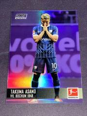 Takuma Asano [Purple Refractor] Soccer Cards 2021 Stadium Club Chrome Bundesliga Prices